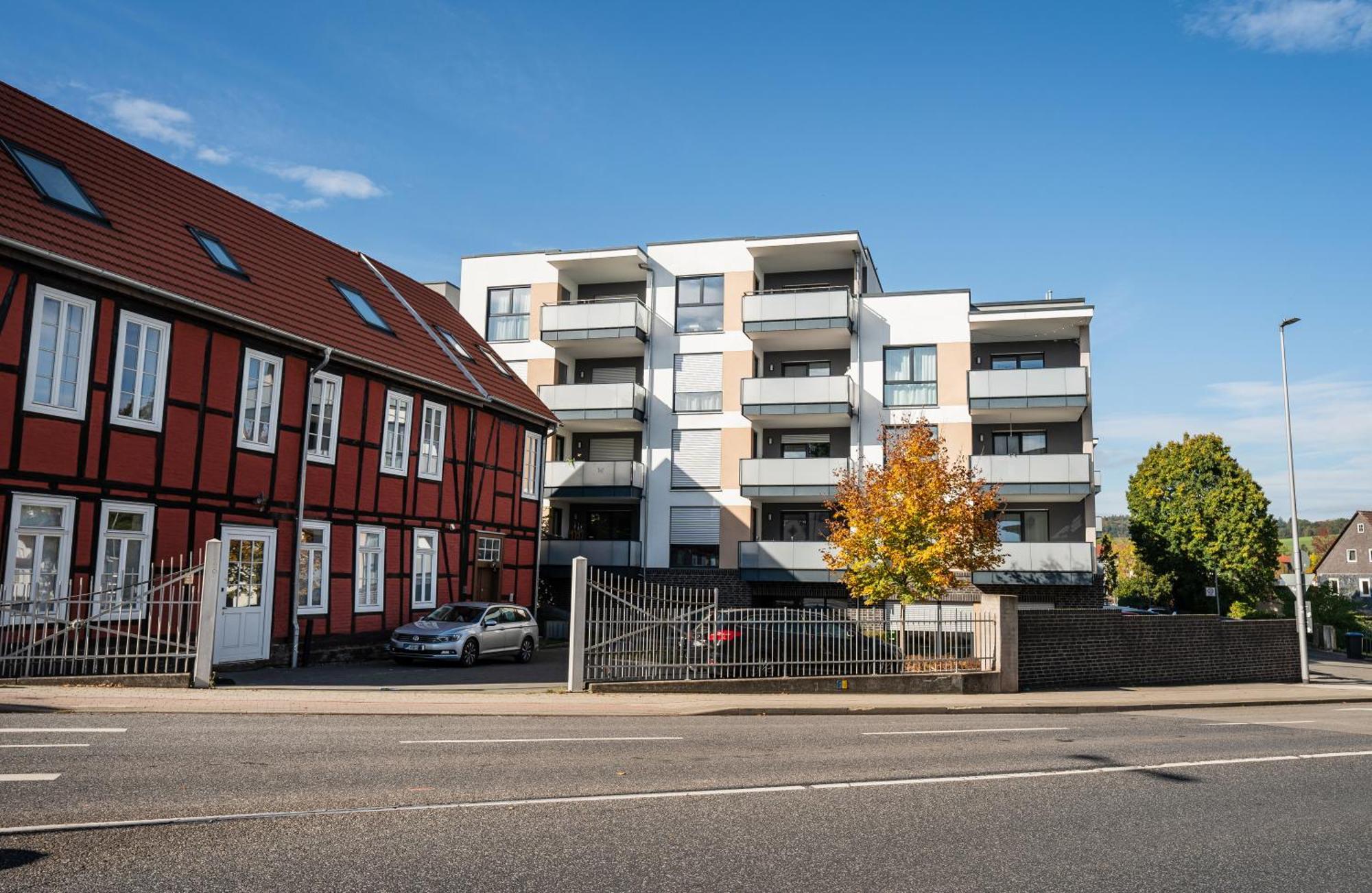 Reitz - Apartment I Zentrale Lage I Stellplatz I 55Qm I 2 Zimmer I Kueche I Bad I Terrasse Bad Hersfeld Exterior foto
